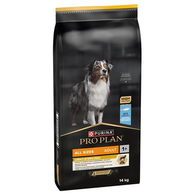 PURINA PRO PLAN All Sizes Adult Light/Sterilised with Fish 14kg