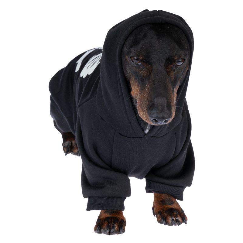 TIAKI Glow-in-the-Dark Skeleton Hoodie Size S: approx. 30cm Back Length