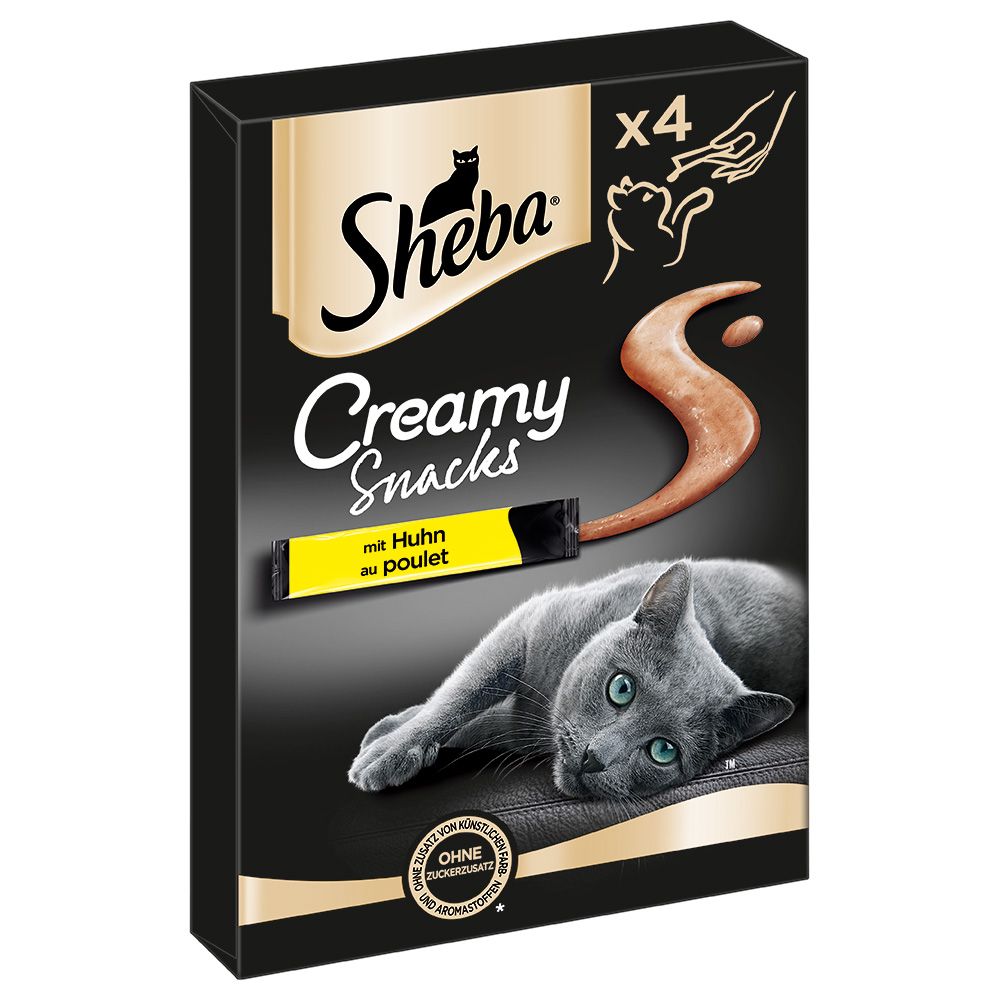 Sheba Creamy Snacks Saver Pack Chicken (20 x 12g)
