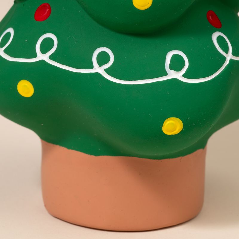 TIAKI Christmas Tree Latex Dog Toy 9 x 18cm (diameter x L)