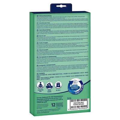 Biokats Polybags for Litter Boxes Max. Toilet-Size: 55 x 45x 12 cm (Lx W x H)