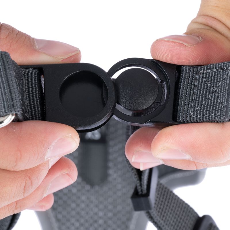 TIAKI Grey Harness Size XS: approx. 38 - 54 cm Chest Circumference