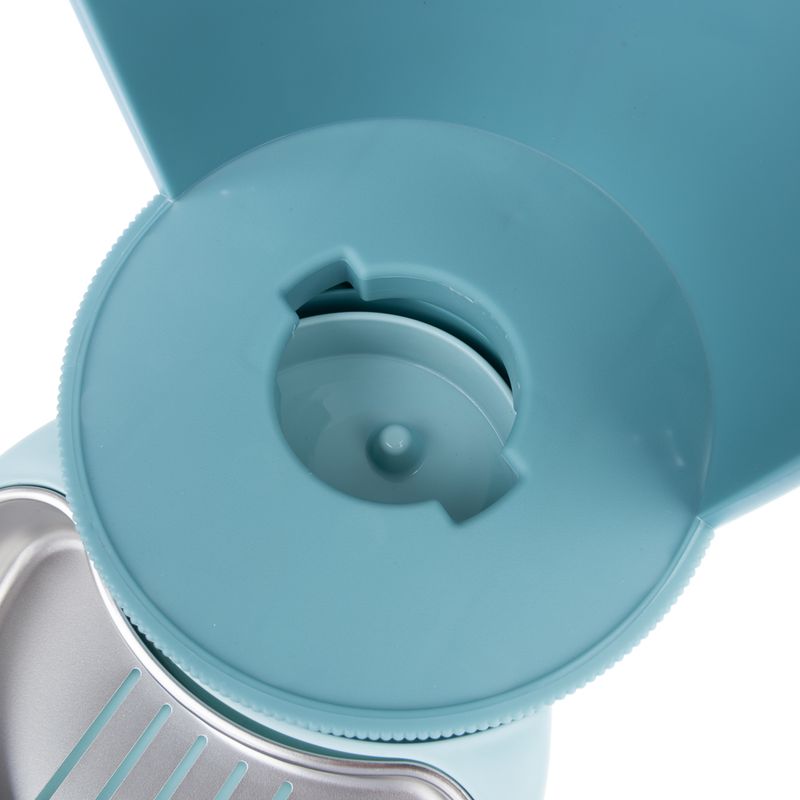 TIAKI Light Blue Food and Water Dispenser Up to 1.3kg Dry Food & 3L Water