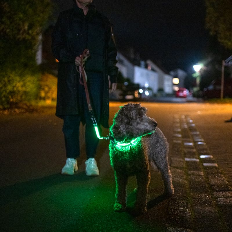 Nomad Tales Spirit USB LED Lead Extender - Neon Yellow & Grey Size S/M: approx. 39cm (L)