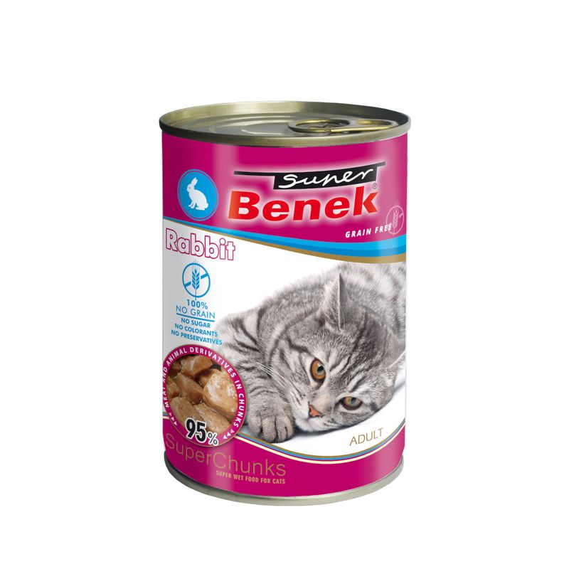 Super Benek grain-free chunks Saver Pack 20 x 415 g Veal in sauce