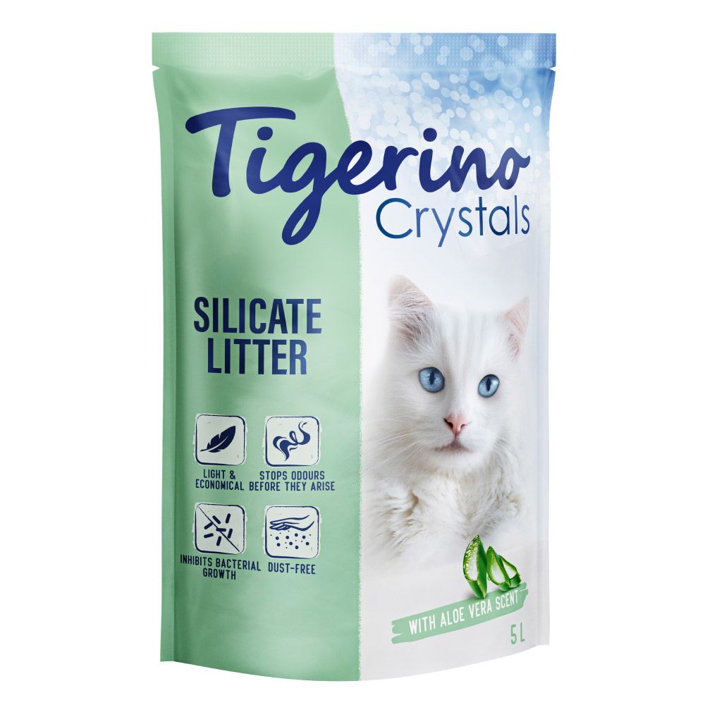Tigerino Crystals Cat Litter – Aloe Vera 5 litre