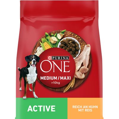 PURINA ONE Medium/Maxi Active Chicken 7kg