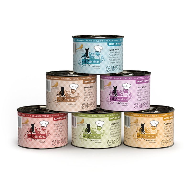 catz finefood Ragout 6 x 190g No. 603 Goose & Turkey