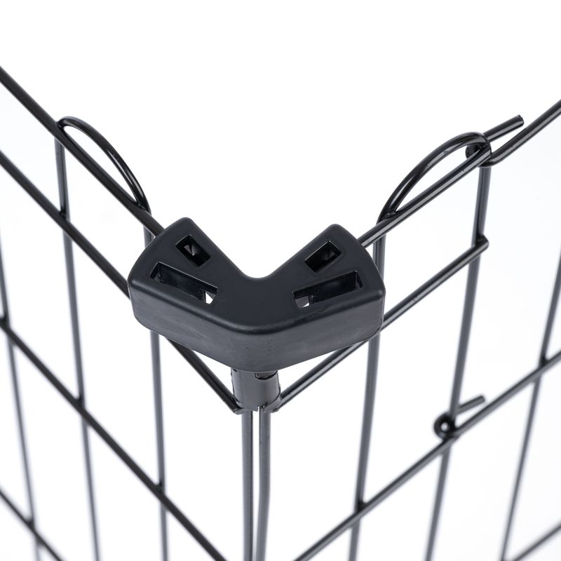 TIAKI Metal Puppy Pen Size M: 8 Panels each 61 x 76cm (W x H)