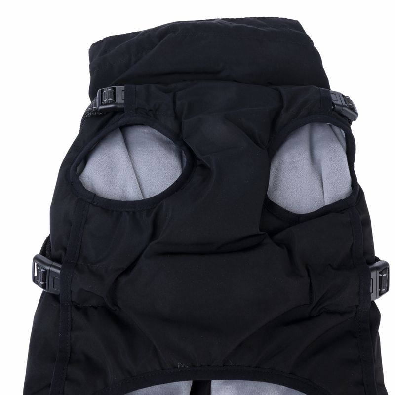 TIAKI Arkon Dog Coat with Harness - Black approx. 30cm Back Length