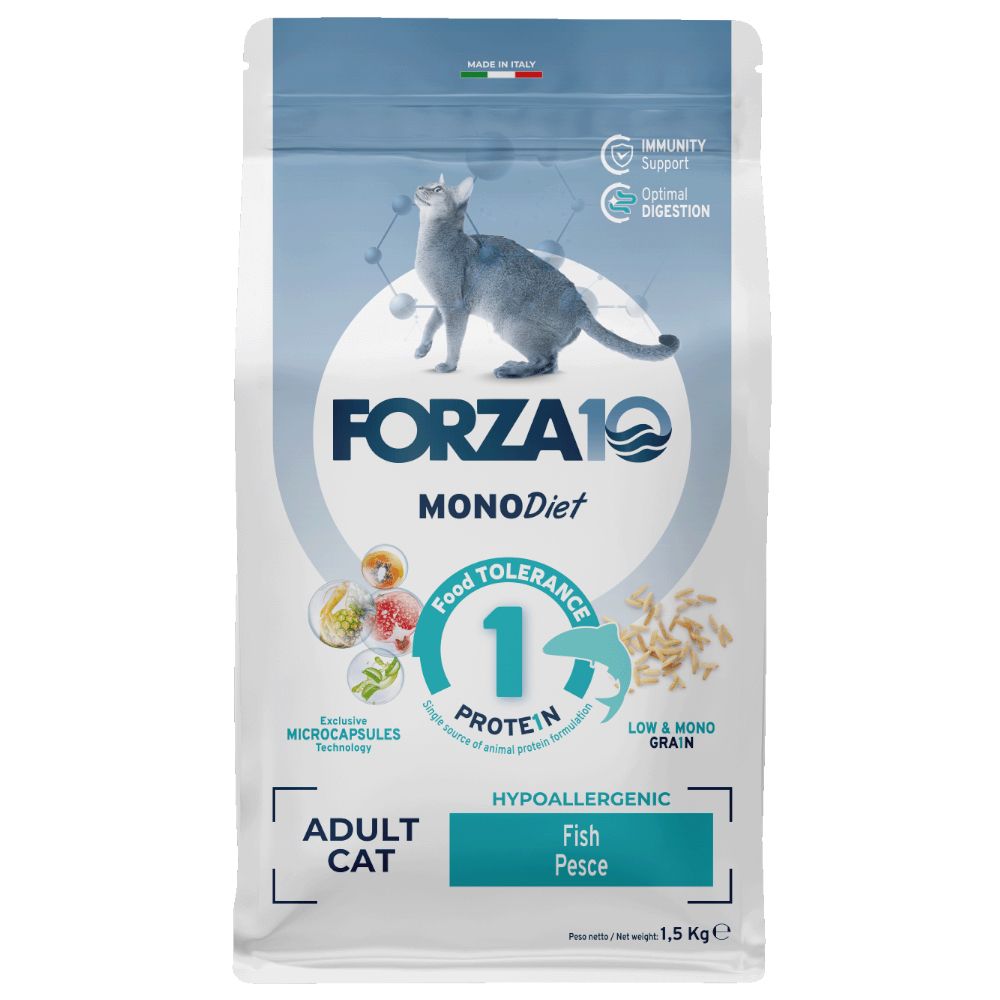 Forza 10 Mono Diet Adult Cat with fish 1.5 kg