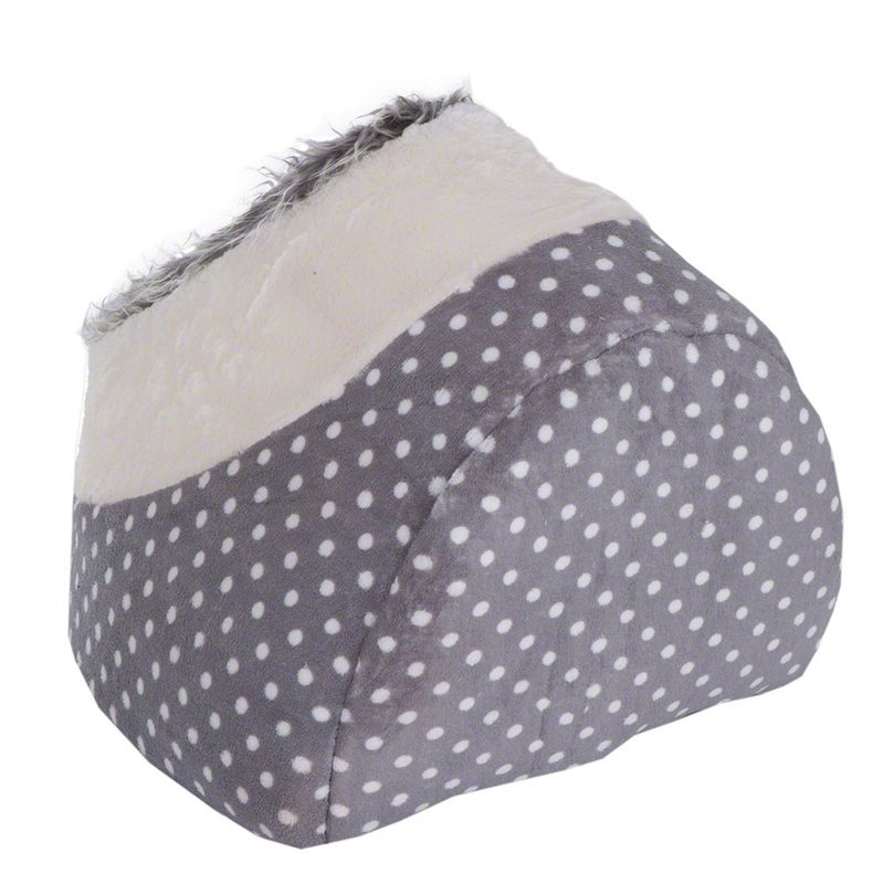 White Dots Snuggle Den 40 x 40 x 28 cm (L x W x H)