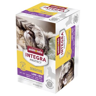 animonda Integra Protect Sensitive 6 x 100g Lamb & Rice