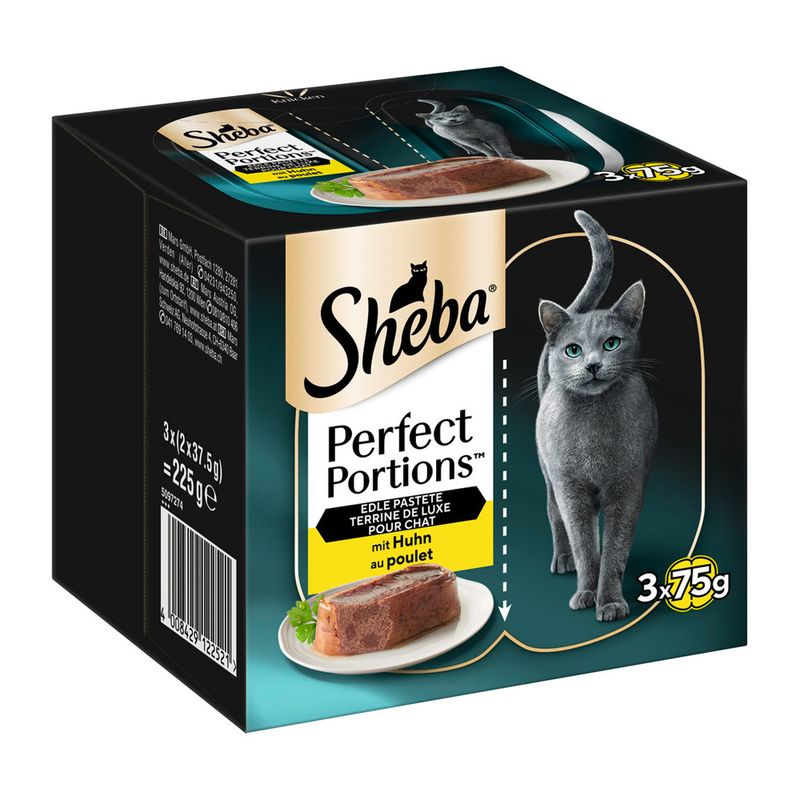 Sheba Perfect Portions 6 x 37.5g Chicken in Loaf
