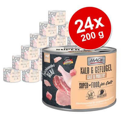 MAC's Cat Gourmet Saver Pack 24 x 200g Duck & Rabbit