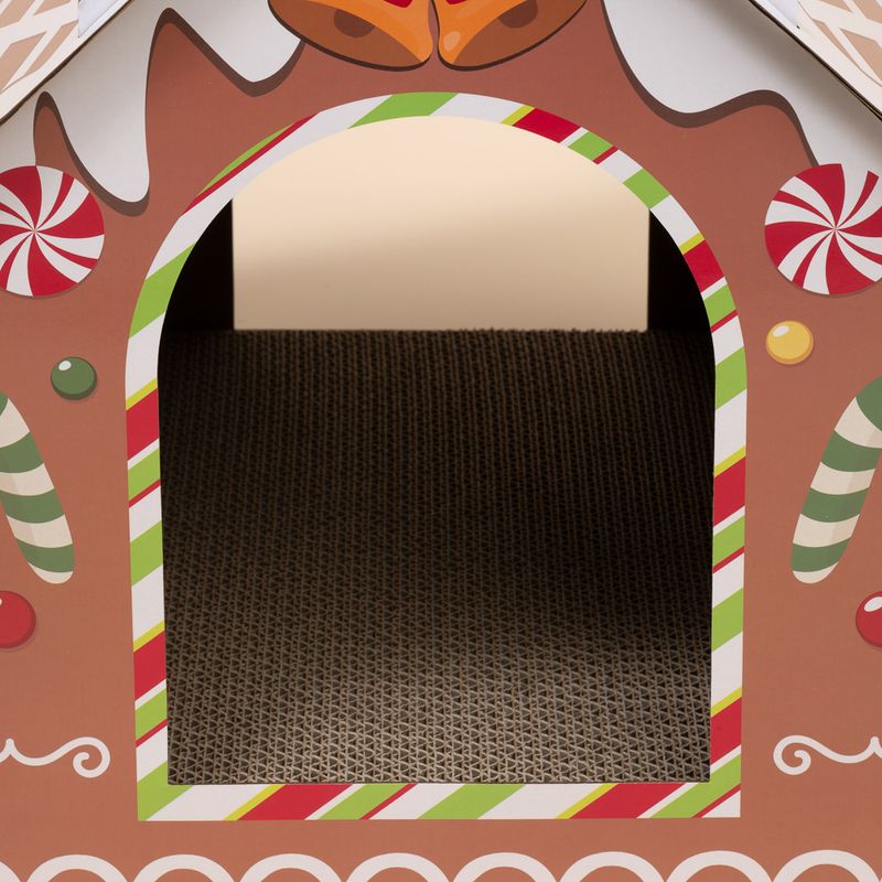 TIAKI Gingerbread House for Cats 37 x 36 x 40.5 cm (L x W x H)