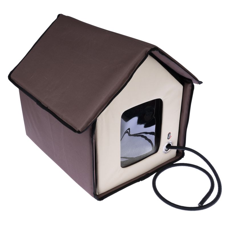 TIAKI Bola Heated Cat House 48 x 42 x 45cm (L x W x H)
