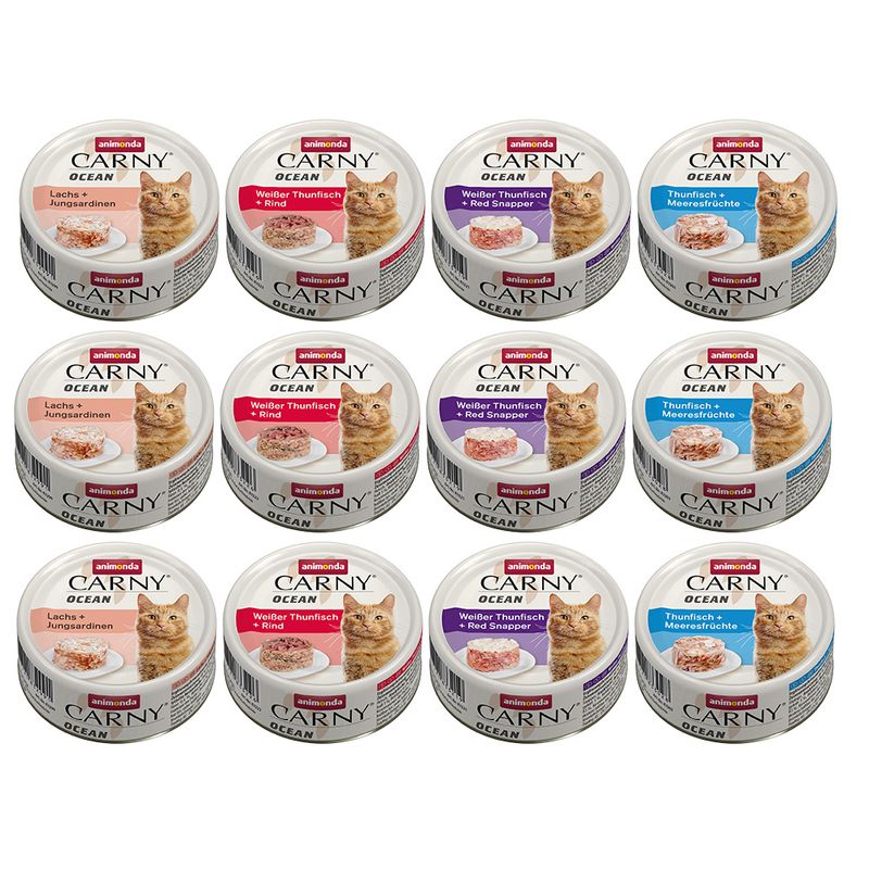 animonda Carny Ocean 24 x 80g White Tuna & Beef