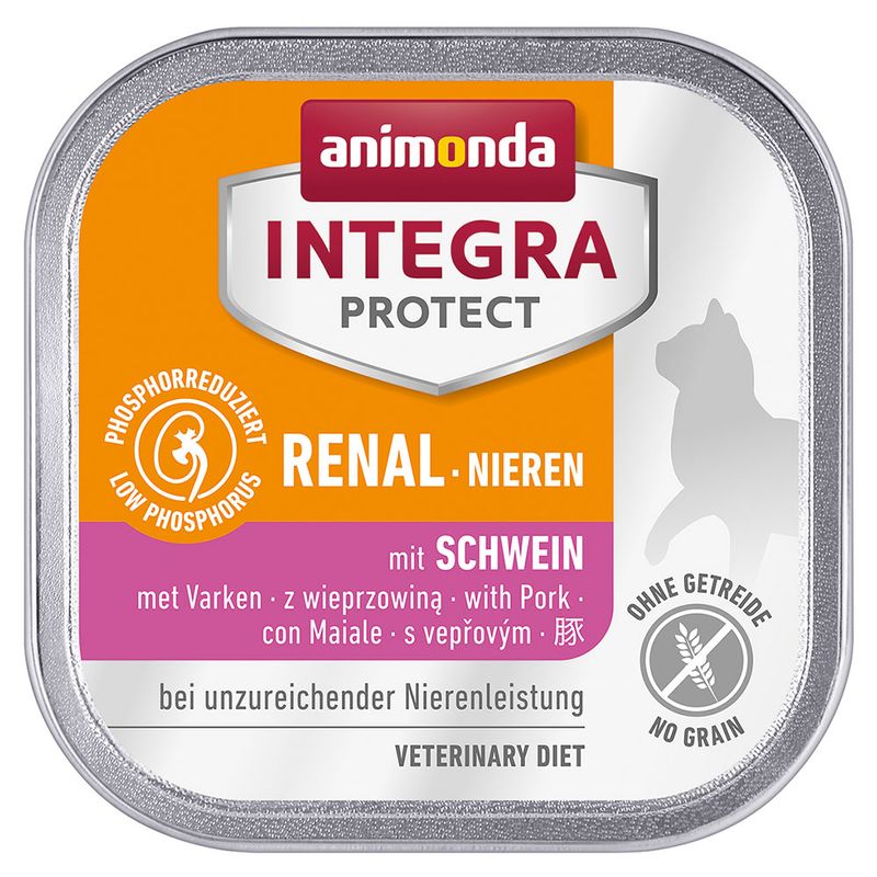 animonda Integra Protect Adult Kidney Bowl 6 x 100 g with duck