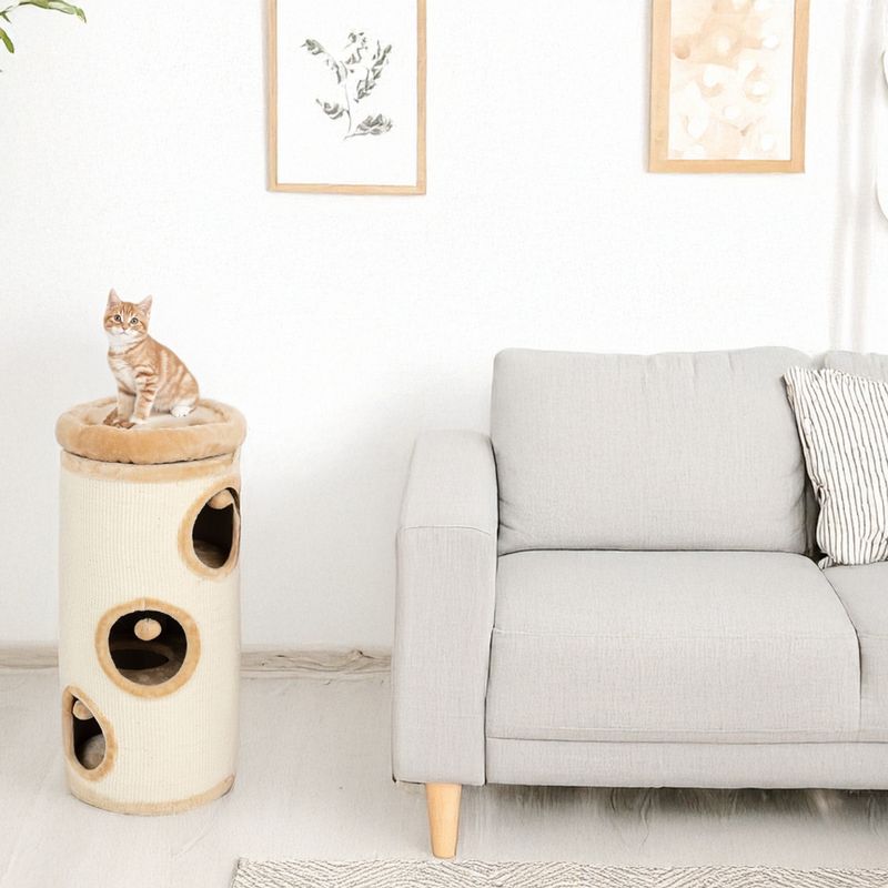 Natural Paradise Scratching Barrel - Primrose L Cream