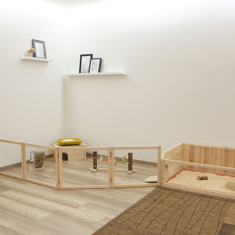 Kerbl Pet Room Divider Small Animal Run 4 elements, 58 x 48cm (W x H)