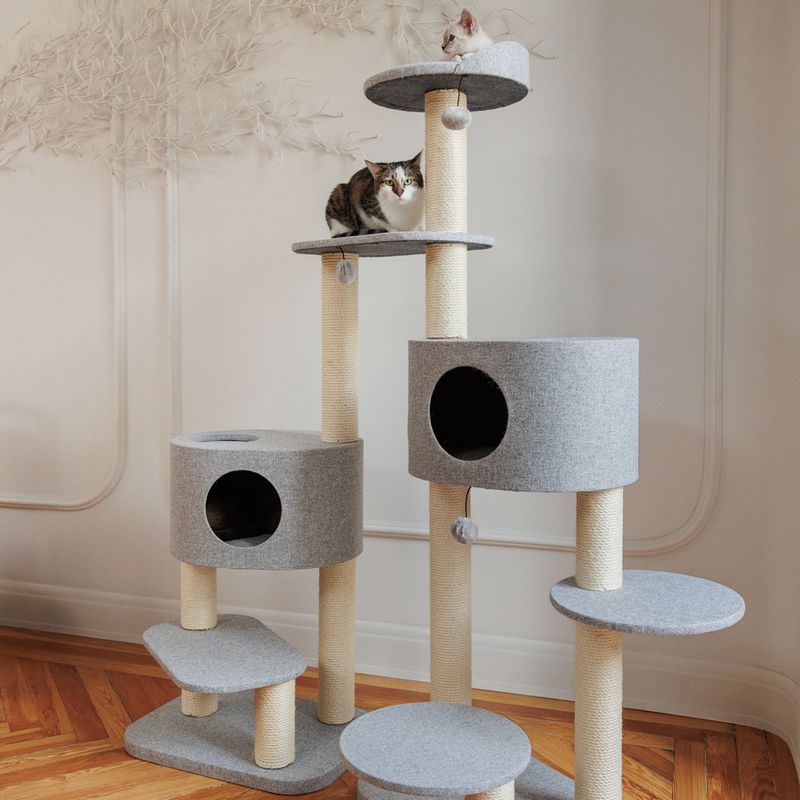 Modern Living Oxford Scratching Tree Light-grey