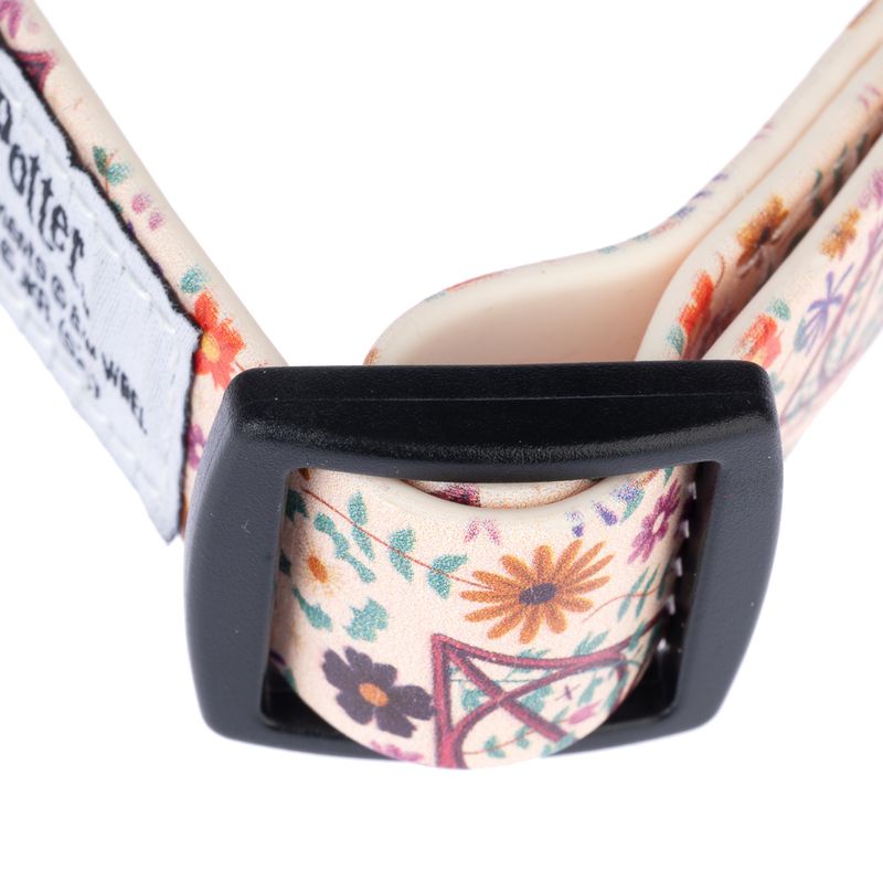 Harry Potter Deathly Hallows Collar - Beige Size S: Neck Circumference 25 - 36 cm, Width 20mm