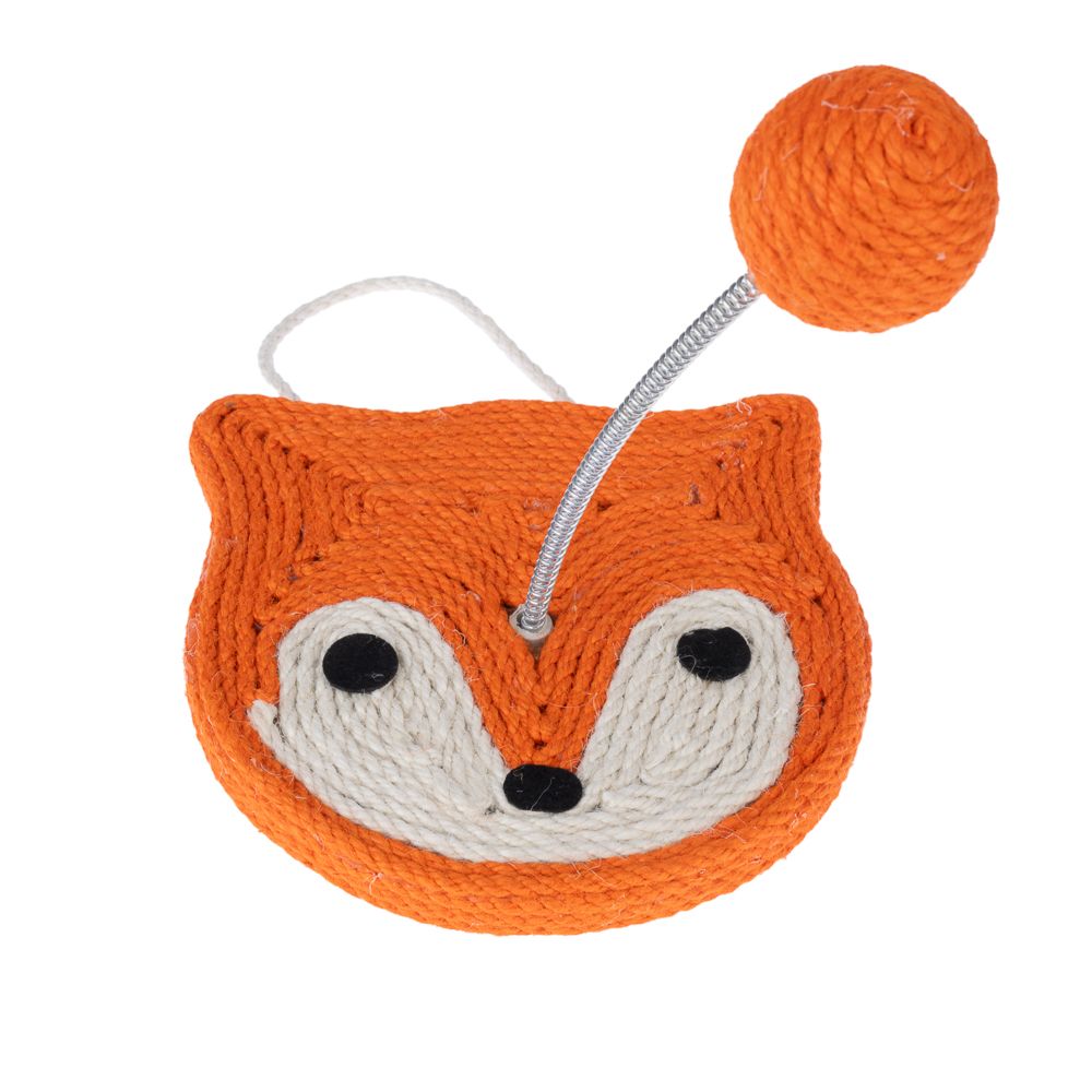 TIAKI Fox Jute Scratching Board Orange