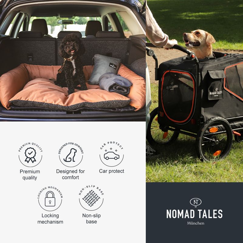 Nomad Tales Spirit Aluminium Dog Crate Size S: 53 x 68 x 61cm (W x D x H)