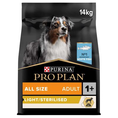 PURINA PRO PLAN All Sizes Adult Light/Sterilised with Fish 14kg