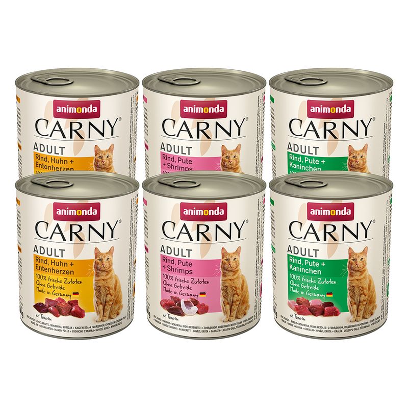 animonda Carny Adult Saver Pack 12 x 800g Beef