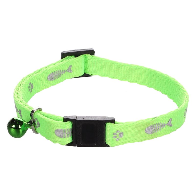 Flamingo Cat Collar Ziggi neon green