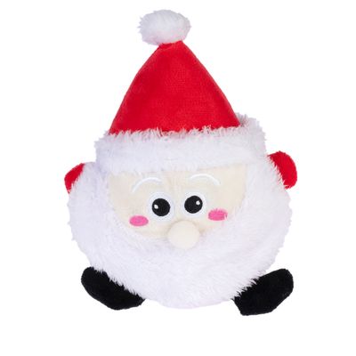 TIAKI Santa Round Plush Toy 20 x 14 x 9 cm (L x W x H)