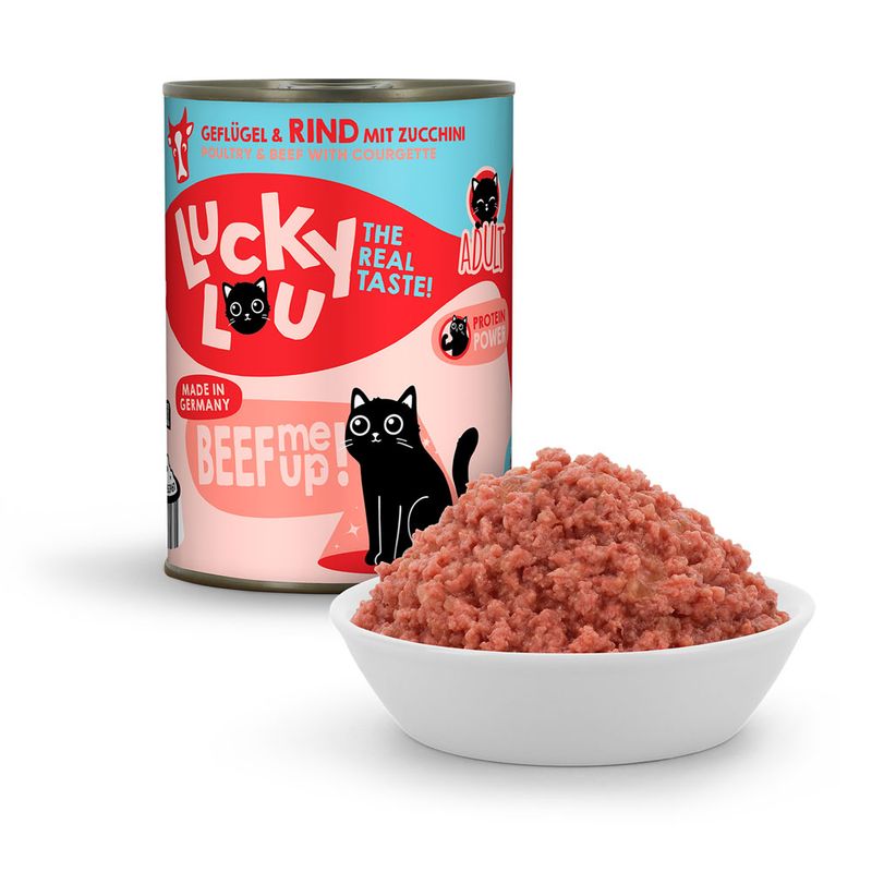 Lucky Lou Adult 6 x 400g Poultry