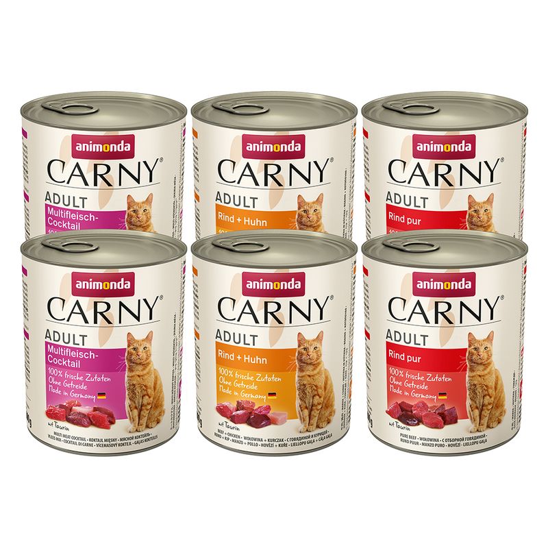animonda Carny Adult Saver Pack 12 x 800g Beef