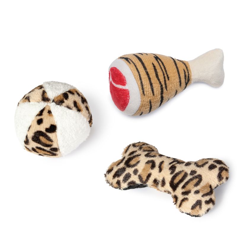 Karlie Tiger Leg Dog Toy approx. 14 x 8 x 6cm (L x W x H)