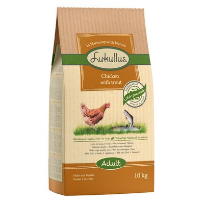Lukullus Cold-Pressed Chicken with Trout 1.5kg