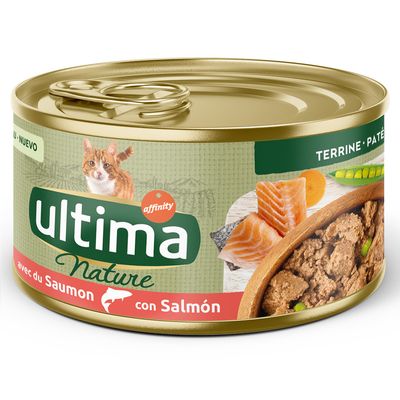 18 x 85g Ultima Nature Paté Wet Cat Food - 14 + 4 Free! * Salmon (18 x 85g)