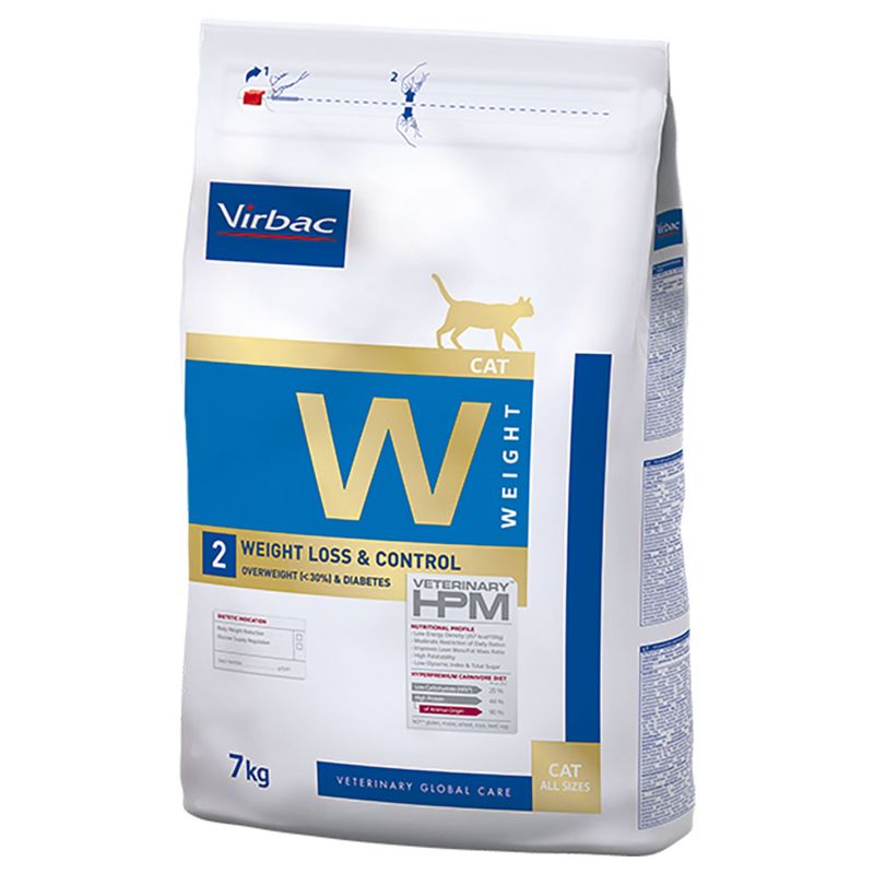 Virbac Veterinary HPM Cat Weight Loss and Control W2 3 kg