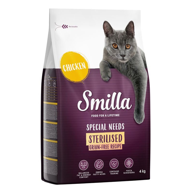 Smilla Sterilised Grain-Free Recipe with Chicken 1kg