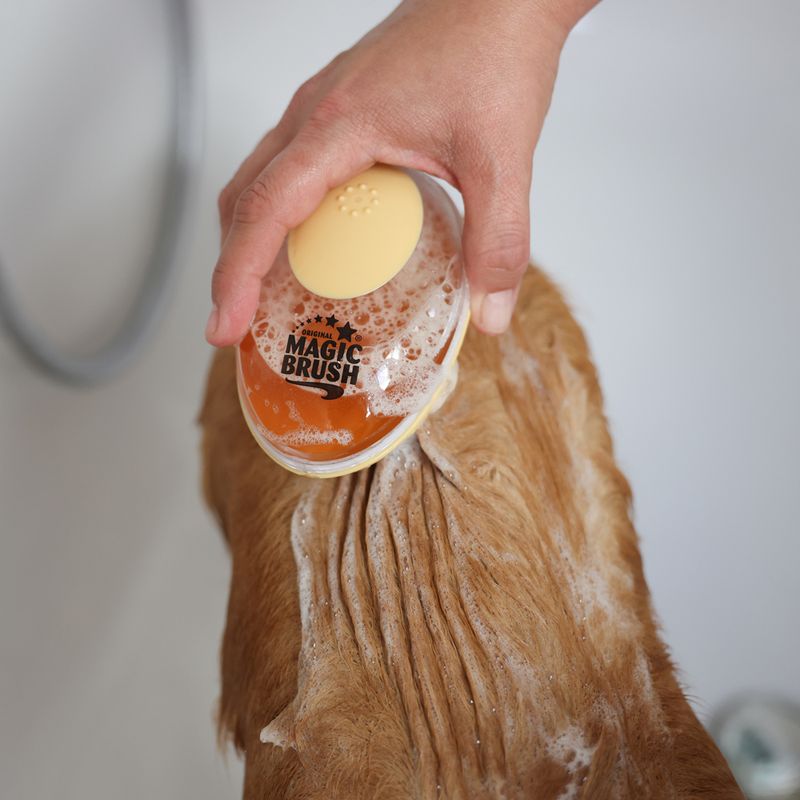 Kerbl MagicBrush Bath Brush 11.5 x 7.5 x 6cm (L x W x H)