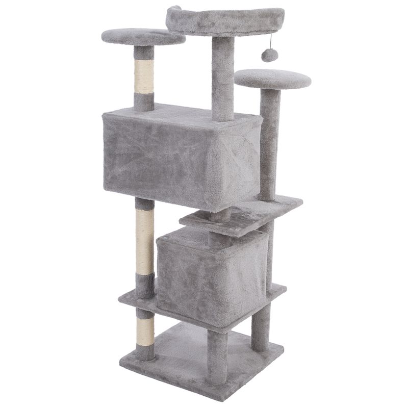 zooplus Basics M/L Scratching Tree Grey