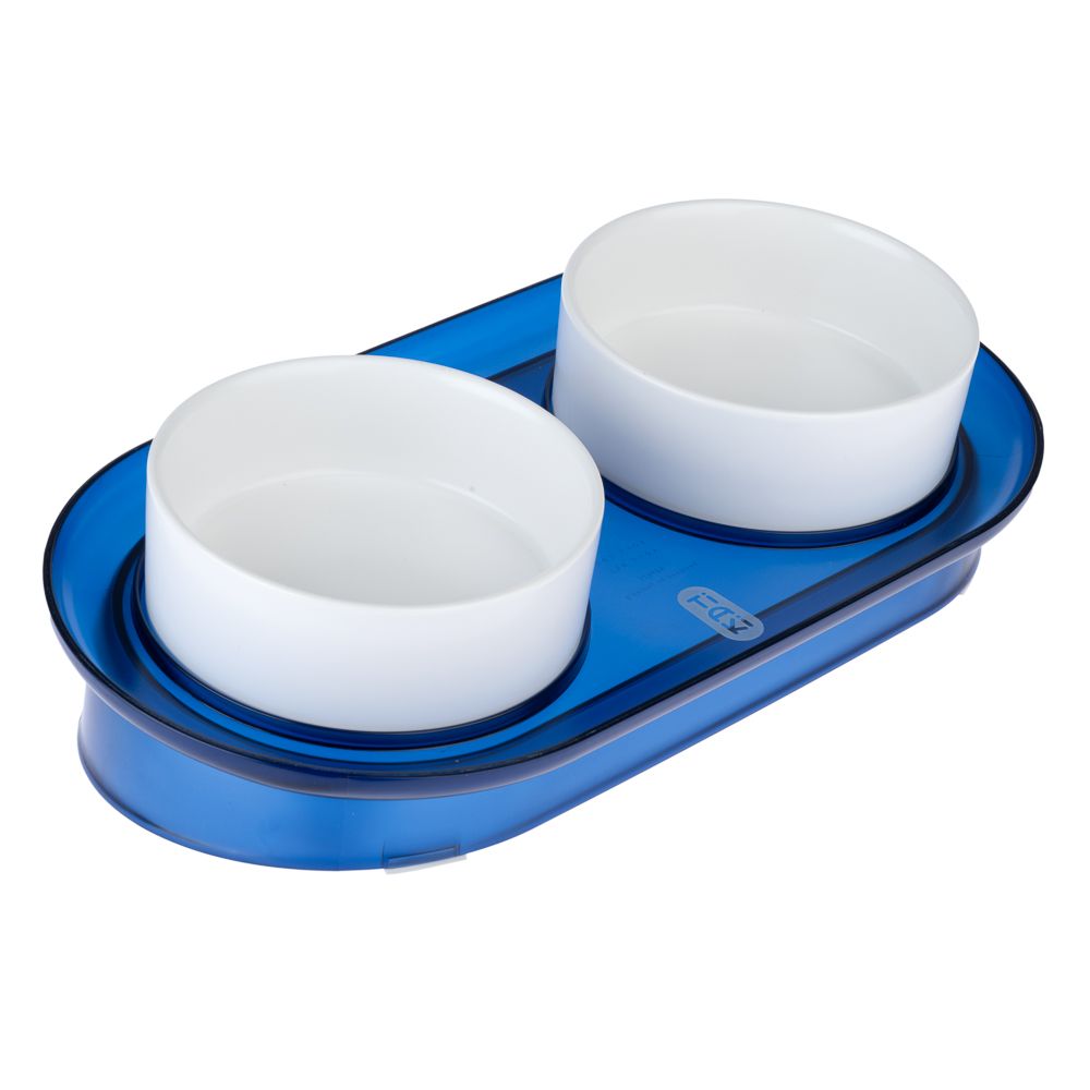 TIAKI Deep Sea Duo Ceramic Bowls 2 x 400ml, diameter 13cm