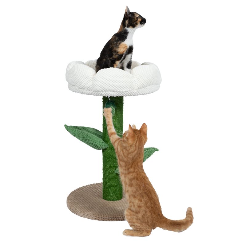 TIAKI Nature Blossom Scratching Tree Light Green