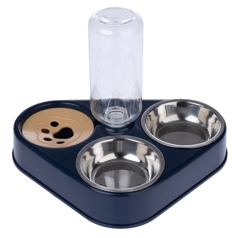 TIAKI Triple Feeder with Water Dispenser 2 x 200ml
