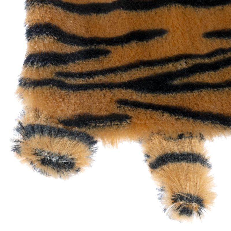 TIAKI Flat Crinkle Tiger Plush Toy 25 x 15 x 7 cm (L x W x H)