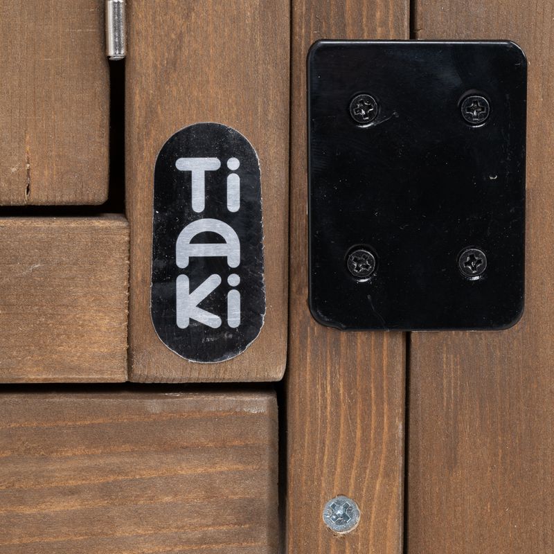 TIAKI Rabbit Hutch Attached Enclosure: 116 x 78 x 89.8 cm (L x W x H)