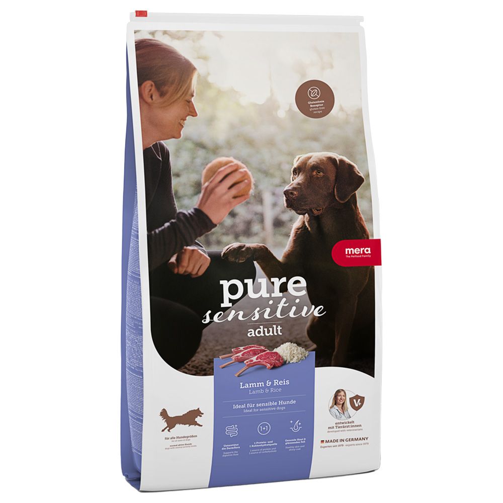 mera Pure Sensitive Adult Lamb & Rice 12.5kg