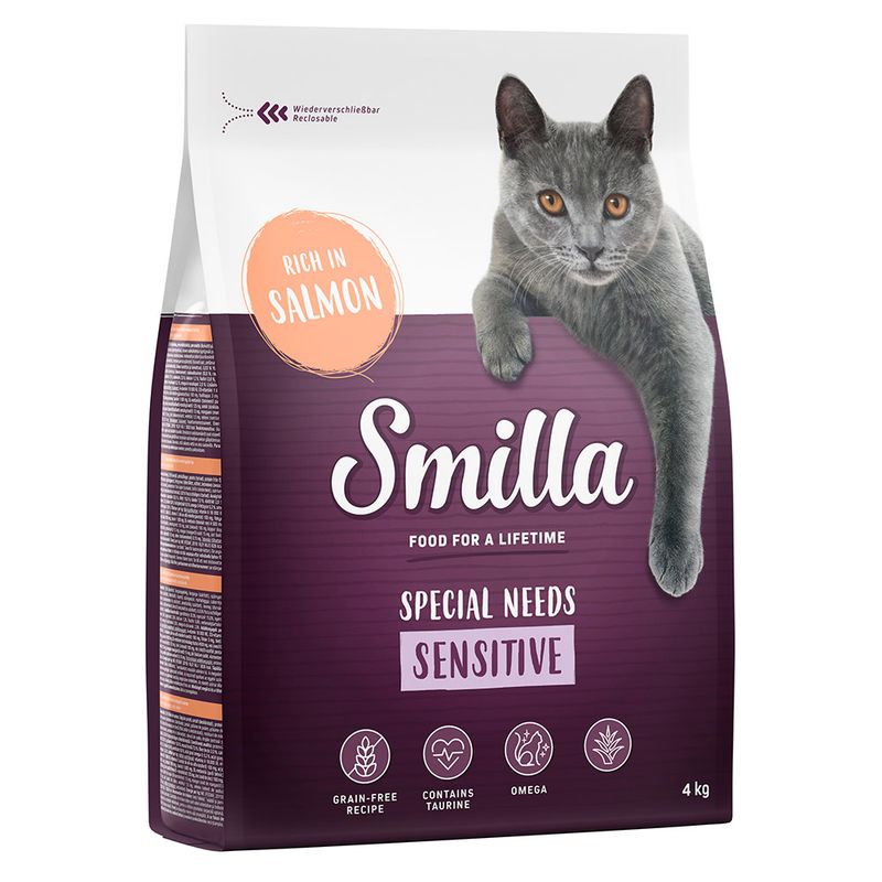 Smilla Adult Sensitive - Grain-Free Salmon 4kg