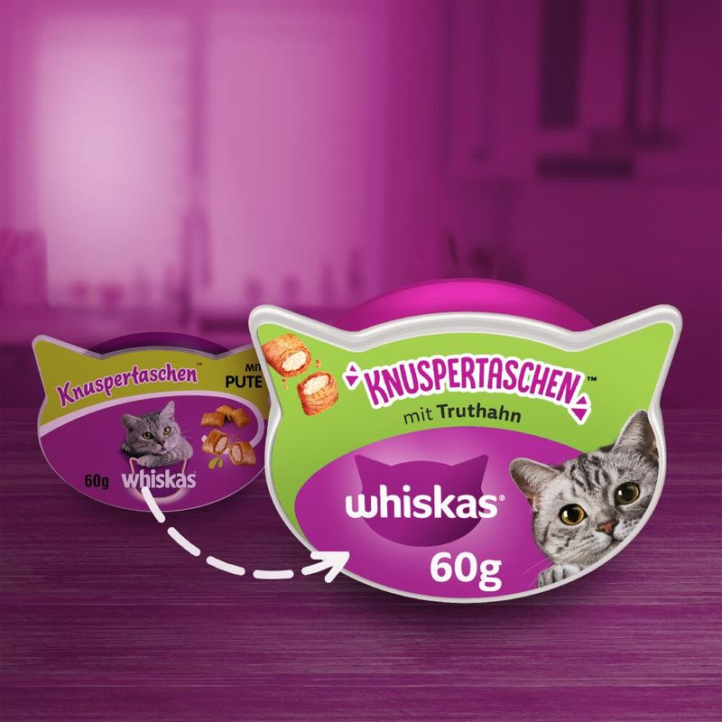 Whiskas Crunchy Pockets Turkey (60g)